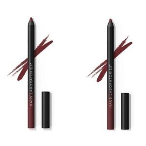 HAUS Labs By Lady Gaga Eye Dentify Gel Pencil Eyeliner Burn LOT OF 2 NEW